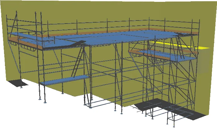 CAD-Zeichnung aus der Projektplanung (Nr. 9)