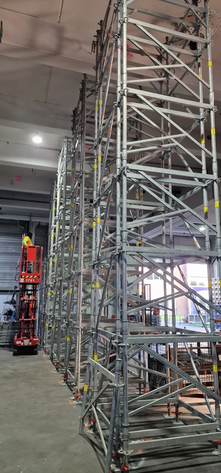 Falsework in Norderstedt